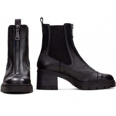 HISPANITAS Bottine à talon bloc Everest HI243636 BLACK_C001