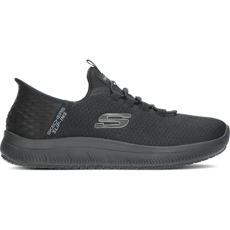 SKECHERS Work 200205EC Baskets à enfiler Colsin BLACK