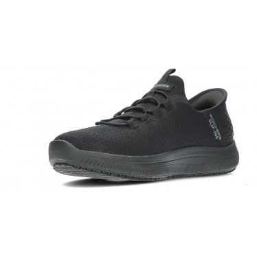 SKECHERS Work 200205EC Baskets à enfiler Colsin BLACK