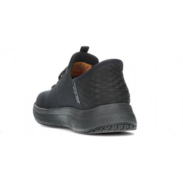 SKECHERS Work 200205EC Baskets à enfiler Colsin BLACK