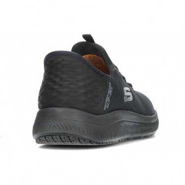 SKECHERS Work 200205EC Baskets à enfiler Colsin BLACK