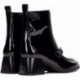 HISPANITAS Bottine style mocassin Milan HI243727 BLACK_C003