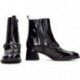 HISPANITAS Bottine style mocassin Milan HI243727 BLACK_C003