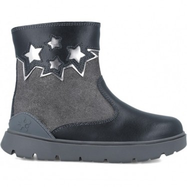 Bottines fille biomécanique 241213 Étoiles NEGRO_A054