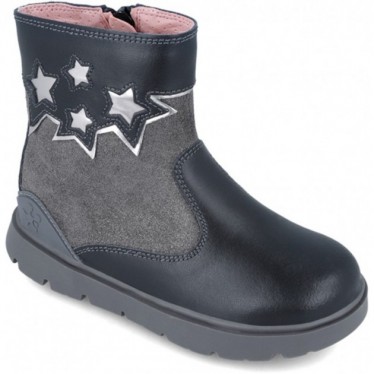 Bottines fille biomécanique 241213 Étoiles NEGRO_A054