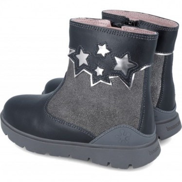 Bottines fille biomécanique 241213 Étoiles NEGRO_A054