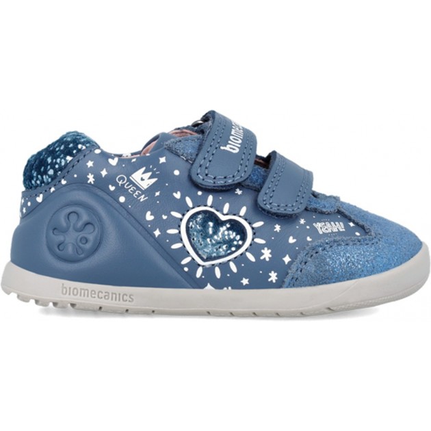 Baskets fille Biomecanics 241163 Coeur PETROL Baskets fille Biomecanics 241163 Coeur PETROL