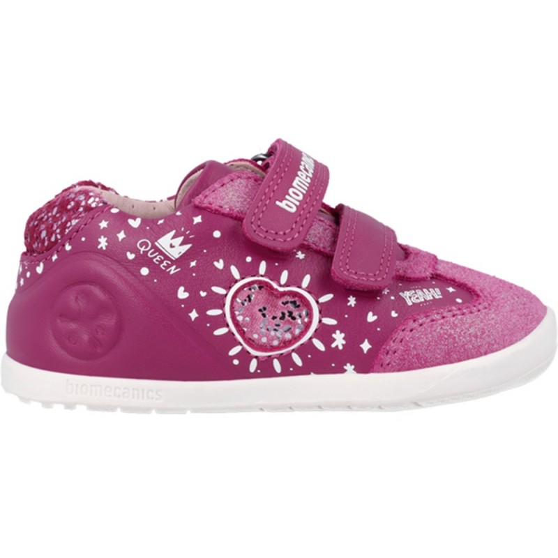 Baskets fille Biomecanics 241163 Coeur POP
