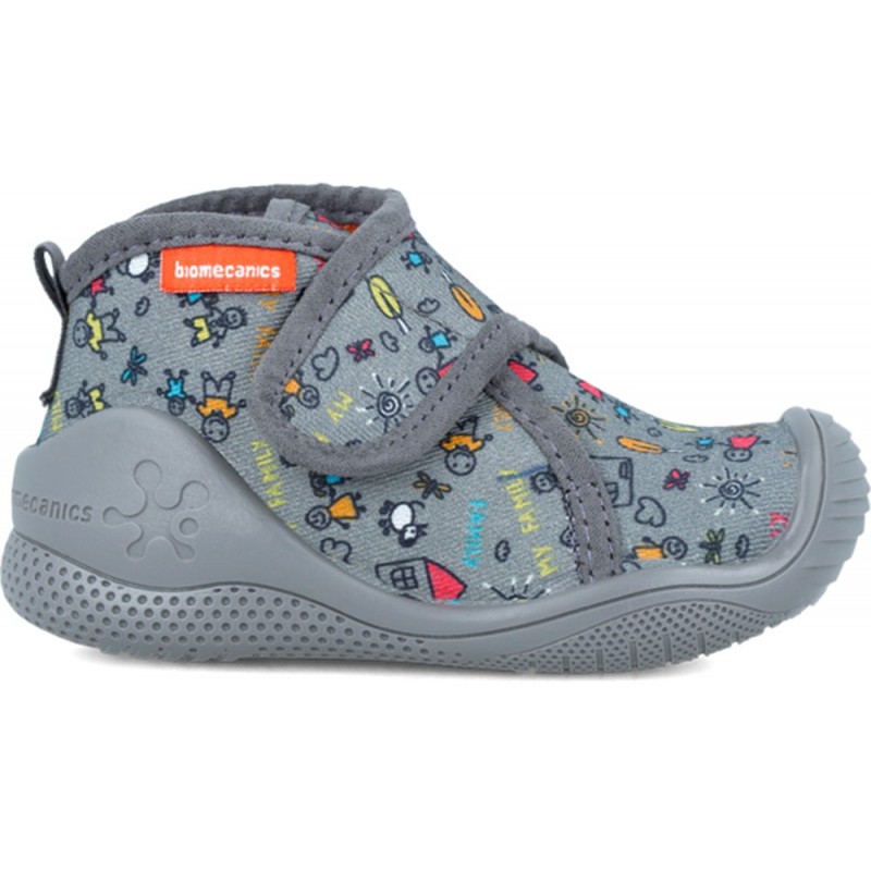 Chaussons bébé biomécanique 241156 Ma famille GRIS