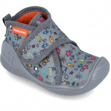 Chaussons bébé biomécanique 241156 Ma famille GRIS