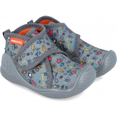 Chaussons bébé biomécanique 241156 Ma famille GRIS