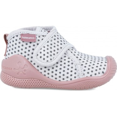 Biomecanics 241157 Chaussons Fille à Pois BLANCO