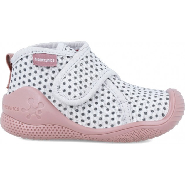 Biomecanics 241157 Chaussons Fille à Pois BLANCO Biomecanics 241157 Chaussons Fille à Pois BLANCO