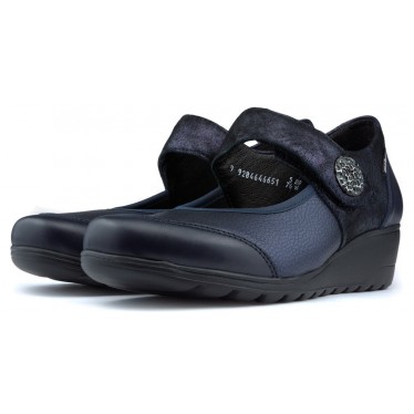 MÉPHISTO BATHILDA MANOLETINS NAVY