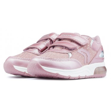 CHAUSSURES GEOX SPACECLUB ANTIQUE_ROSE