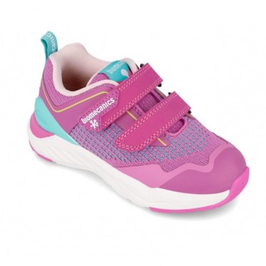 Sneaker Fille Biomecanics 241261 Auto-Adhérente FUCSIA_B146