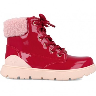 Botte fille Biomécanique 241211 Cuir verni ROJO