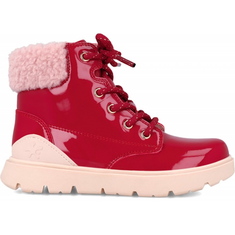 Botte fille Biomécanique 241211 Cuir verni ROJO