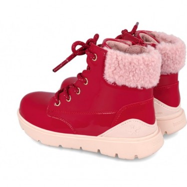 Botte fille Biomécanique 241211 Cuir verni ROJO