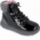 Botte fille Biomécanique 241211 Cuir verni NEGRO