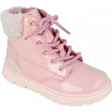 Botte fille Biomécanique 241211 Cuir verni ROSA
