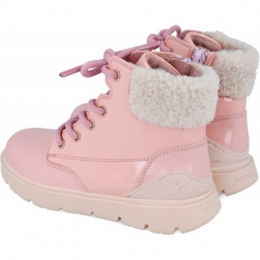 Botte fille Biomécanique 241211 Cuir verni ROSA