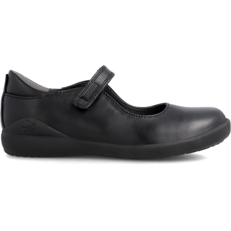 Biomecanics 181120 Chaussure d'école auto-adhérente pour fille NEGRO_A054