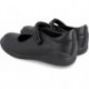 Biomecanics 181120 Chaussure d'école auto-adhérente pour fille NEGRO_A054
