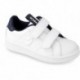 Baskets scolaires garçon Garvalín 231750 Cool BLANCO_AZUL_A057