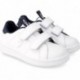 Baskets scolaires garçon Garvalín 231750 Cool BLANCO_AZUL_A057