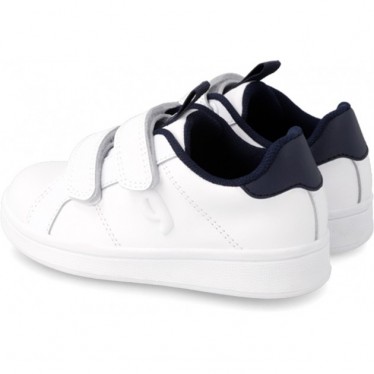 Baskets scolaires garçon Garvalín 231750 Cool BLANCO_AZUL_A057