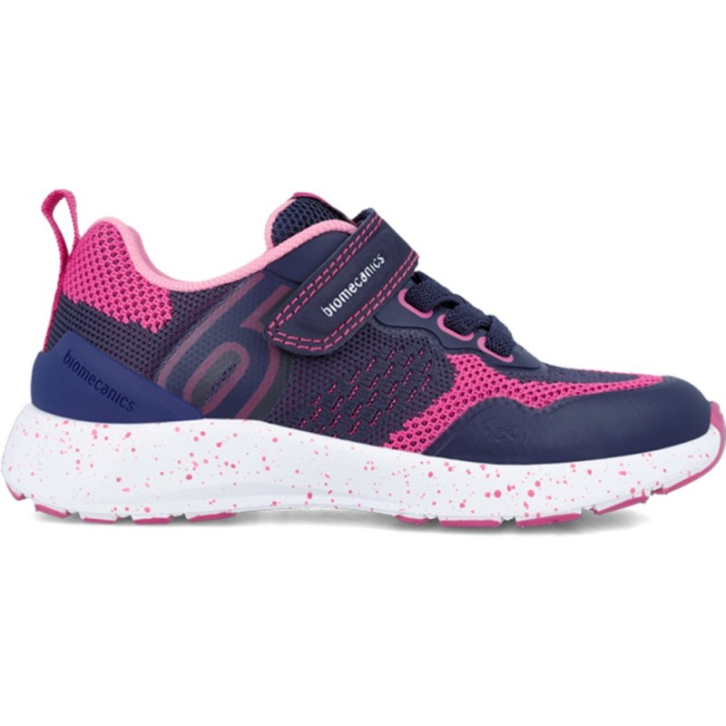 Baskets fille BIOMECANICS 241271G MAT AZUL_FUCSIA_C600