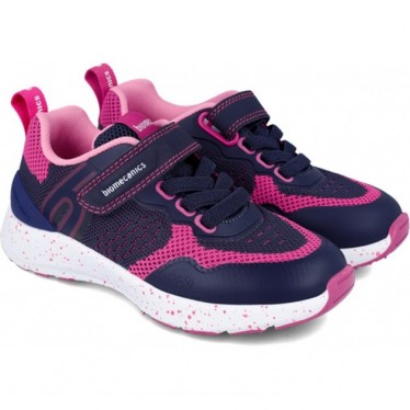 Baskets fille BIOMECANICS 241271G MAT AZUL_FUCSIA_C600