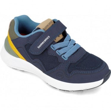 Baskets Biomecanics pour garçon 241273 auto-adhérentes AZUL_B008