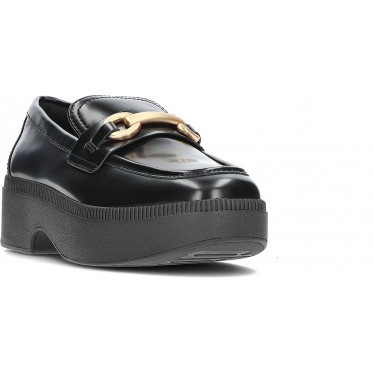 Mocassins FitFlop HY3 F-LUMA pour femmes BLACK