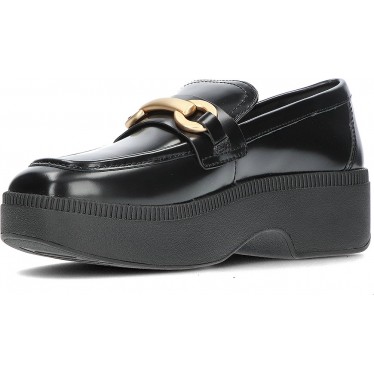 Mocassins FitFlop HY3 F-LUMA pour femmes BLACK