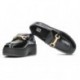 Mocassins FitFlop HY3 F-LUMA pour femmes BLACK