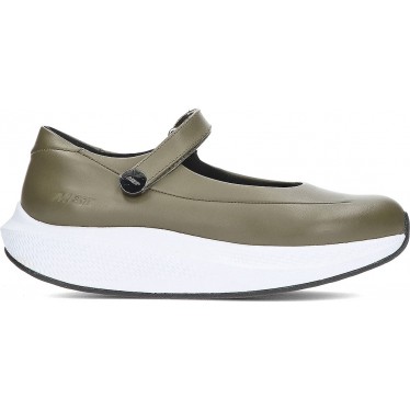 Ballerines femme MBT 703549 Sirima 8 OLIVE