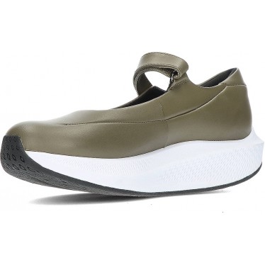 Ballerines femme MBT 703549 Sirima 8 OLIVE