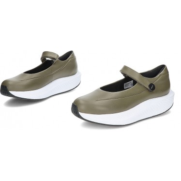 Ballerines femme MBT 703549 Sirima 8 OLIVE