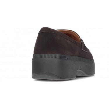 Mocassins FitFlop II8 F-LUMA pour femmes CHOCOLATE