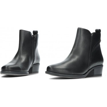Pepe Menargues 20412 Bottines Femme En Cuir NEGRO