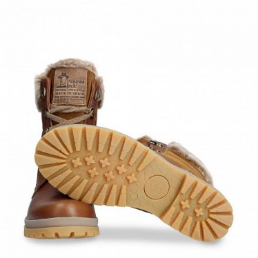 BOTTES PANAMA JACK TUSCANI MARRON