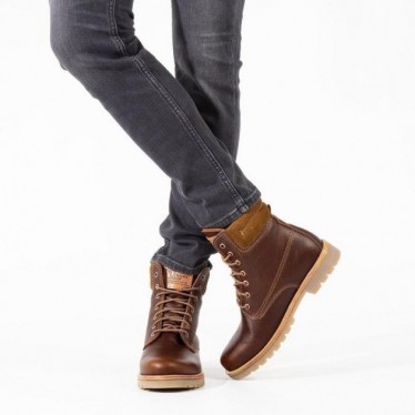 BOTTINES PANAMA JACK 03 CUERO_C26