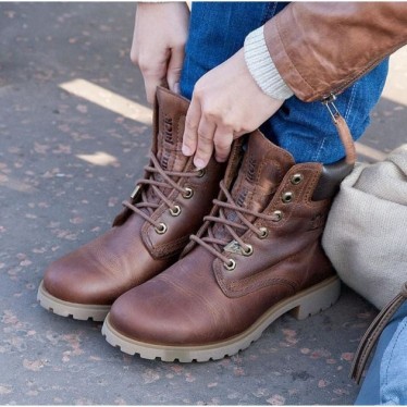 BOTTINES PANAMA JACK 03 W CUERO_B168