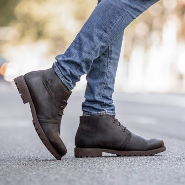 BOTTINES PANAMA JACK M MARRON_C2