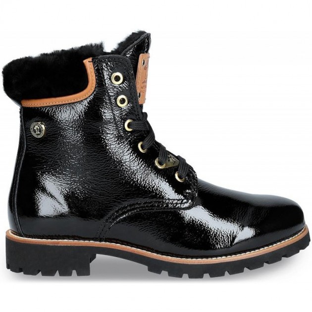 BOTTES BASSES PANAMA JACK PANAMA03IGLOOW BLACK_PATENT