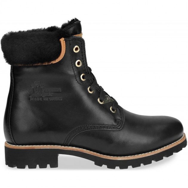 BOTTES BASSES PANAMA JACK PANAMA03IGLOOW BLACK BOTTES BASSES PANAMA JACK PANAMA03IGLOOW BLACK