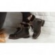 BOTTES BASSES PANAMA JACK PANAMA03IGLOOW BLACK