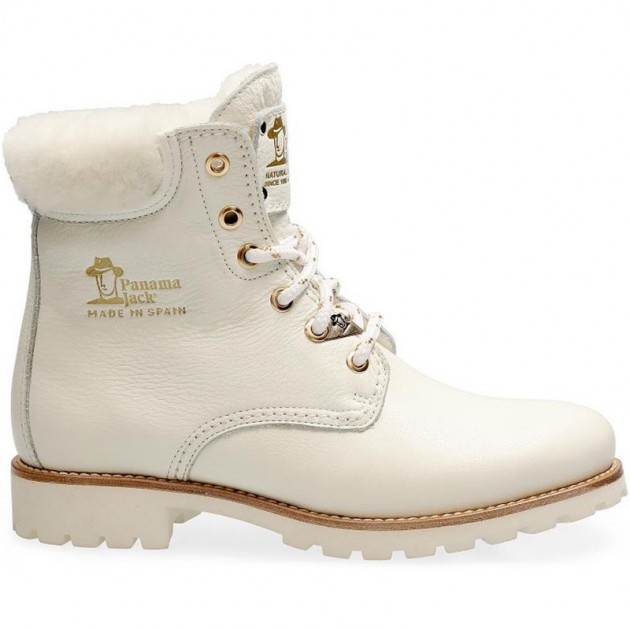 BOTTES BASSES PANAMA JACK PANAMA03IGLOOW WHITE BOTTES BASSES PANAMA JACK PANAMA03IGLOOW WHITE